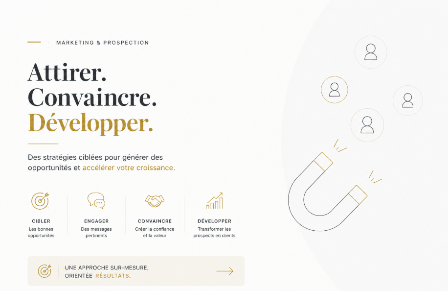Marketing et prospection : cibler, engager, convaincre, développer